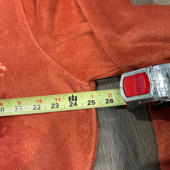 Bit & Bridle Jacket Women's 1X Fleece 1/2 Zip Chore Pullover Cabin Cottage Rodeo - Picture 7 of 9